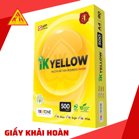 Giấy IK Yellow 70gsm